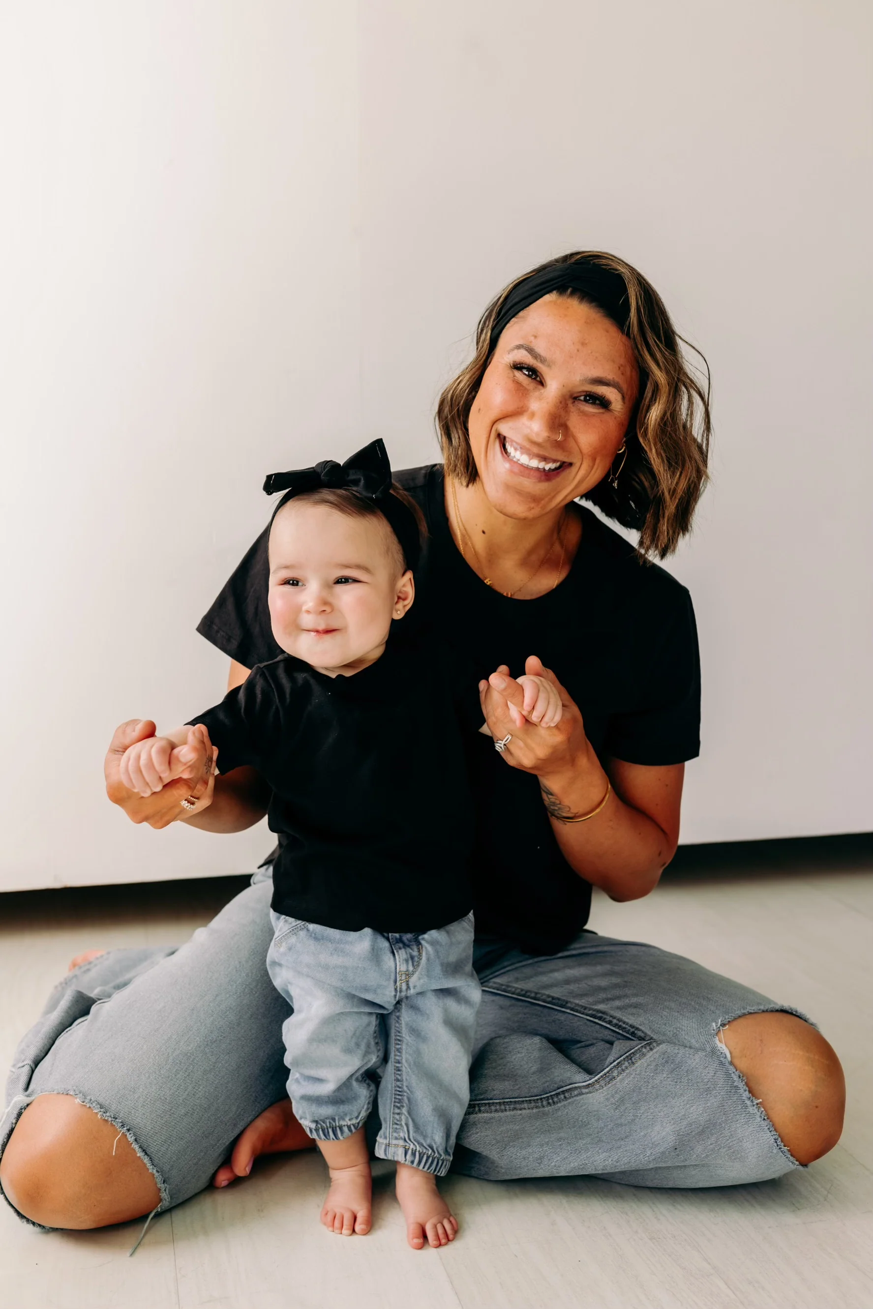 Solid Black - Mommy & Me - Image 4